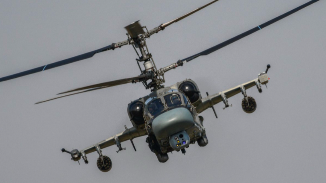 Ударная группа вертолетов ликвидировала опорный пункт ВСУ в зоне спецоперации