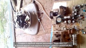 Разборка старого монитора