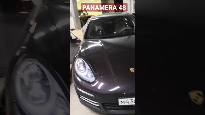 Porsche Panamera 4S как снять ручку коробки + анонс следующего полноформатного ролика #Shorts #short