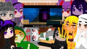 Mob Talker React To Herobrine past life (REQUESTED, HIRO)