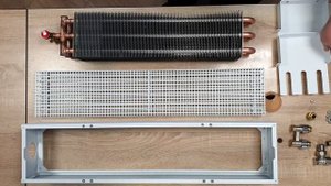 Видео обзор напольных конвекторов TECHNO. Радиаторы отопления на пол.