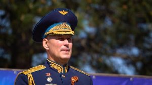Парад в Краснодарском высшем военном авиационном училище лётчиков.