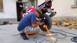 My Honda CBR919RR SC33 1999 chain replacement