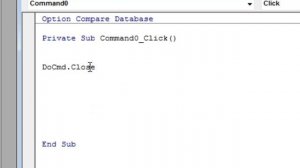 ms-access vba close current form and open another