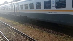 Электропоезд ЭД4М-0502"РЭКС" №7083«Владимир-Москва(Курский Вокзал)»,ЭД4М-0326/0037 Москва-Петушки.