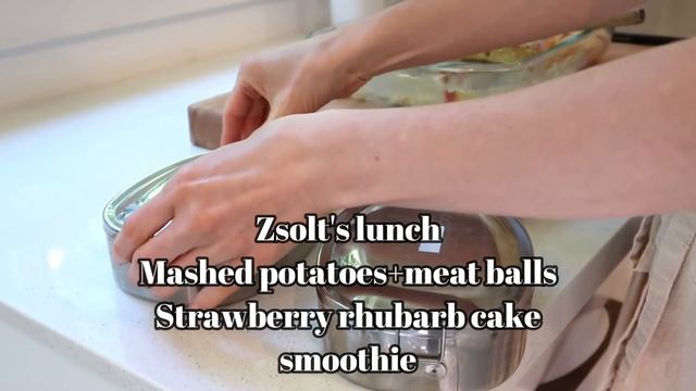 COOK WITH ME - MEAL PREP - fridge organizing