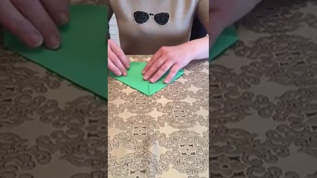 Поделка "Пилотка из бумаги в технике оригами" смотреть онлайн