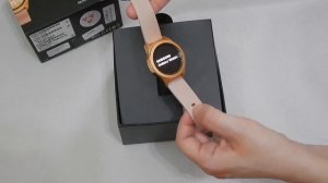 Galaxy Watch Rose Gold (42 mm) unboxing