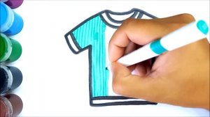 Сурет салу футболка / Как нарисовать футболку / How to draw a T-shirt