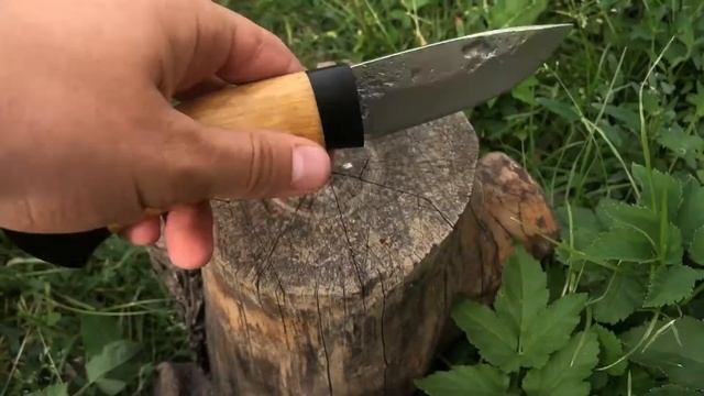 Нож "Викинг", клинок Bohler K340, рукоять карельская береза смотреть онлайн
