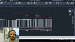 Civil 3D Продольный профиль (Динамические рабочие отметки)