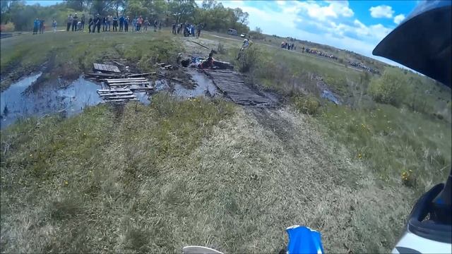 перелом бедра на Пензенской эндуро гонке