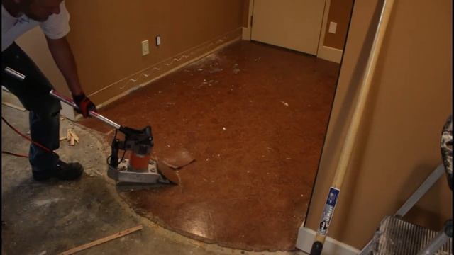 DIY CORK FLOOR REMOVAL смотреть онлайн