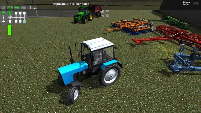 Учебный тренажер - симулятор трактора смотреть онлайн