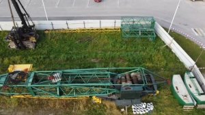 Как отдыхает башенный кран. Башенный кран КБ-402. Tower crane