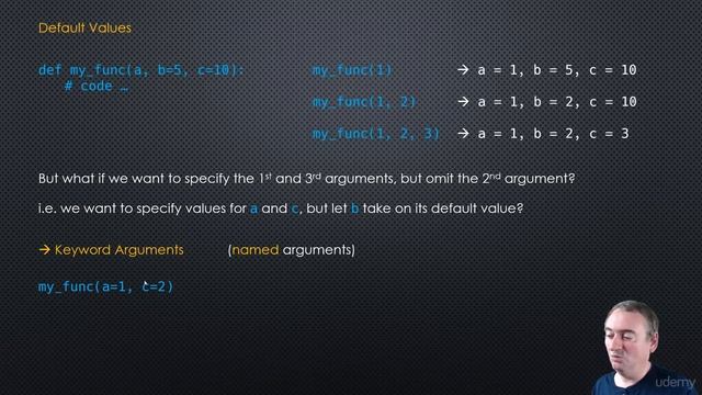 4.3 - Positional and Keyword Arguments in Python || Lecture