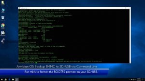 Armbian OS Backup eMMC to bootable SD Card/USB Stick via Command Line