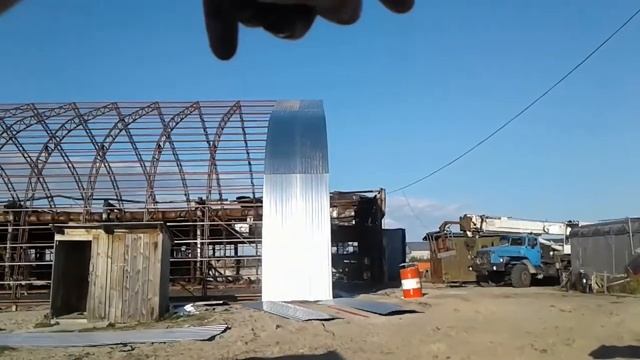 Монтаж ангара ГК Смарт Ангар. Кровля. В помощь самоделкиным смотреть онлайн