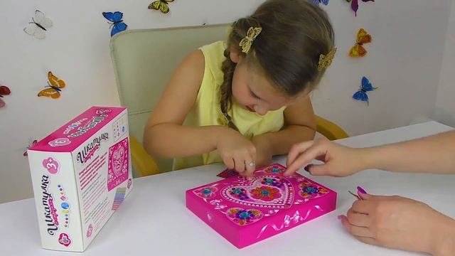 ШКАТУЛКА со стразами СВОИМИ РУКАМИ