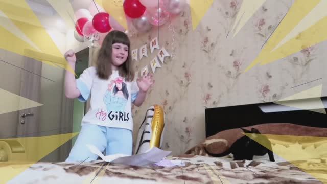 Квест по поиску подарка дома / Детский день рождения