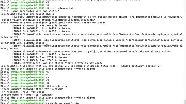 Kubernetes Master Node Setup in Ubuntu - Pods Creation & Simple Setup