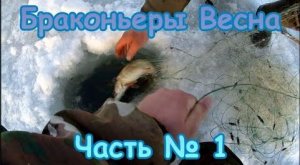 Браконьеры. Весна. Часть № 1.