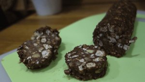 ПП Шоколадная Колбаса без Сахара//Постный рецепт//Веган сладкая колбаса