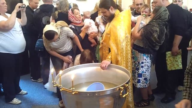 Крестины дочери и племянницы 08.07.2012г. смотреть онлайн