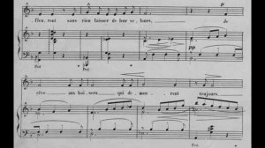 Ici-bas tous les lilas meurent (P. Viardot) Score Animation