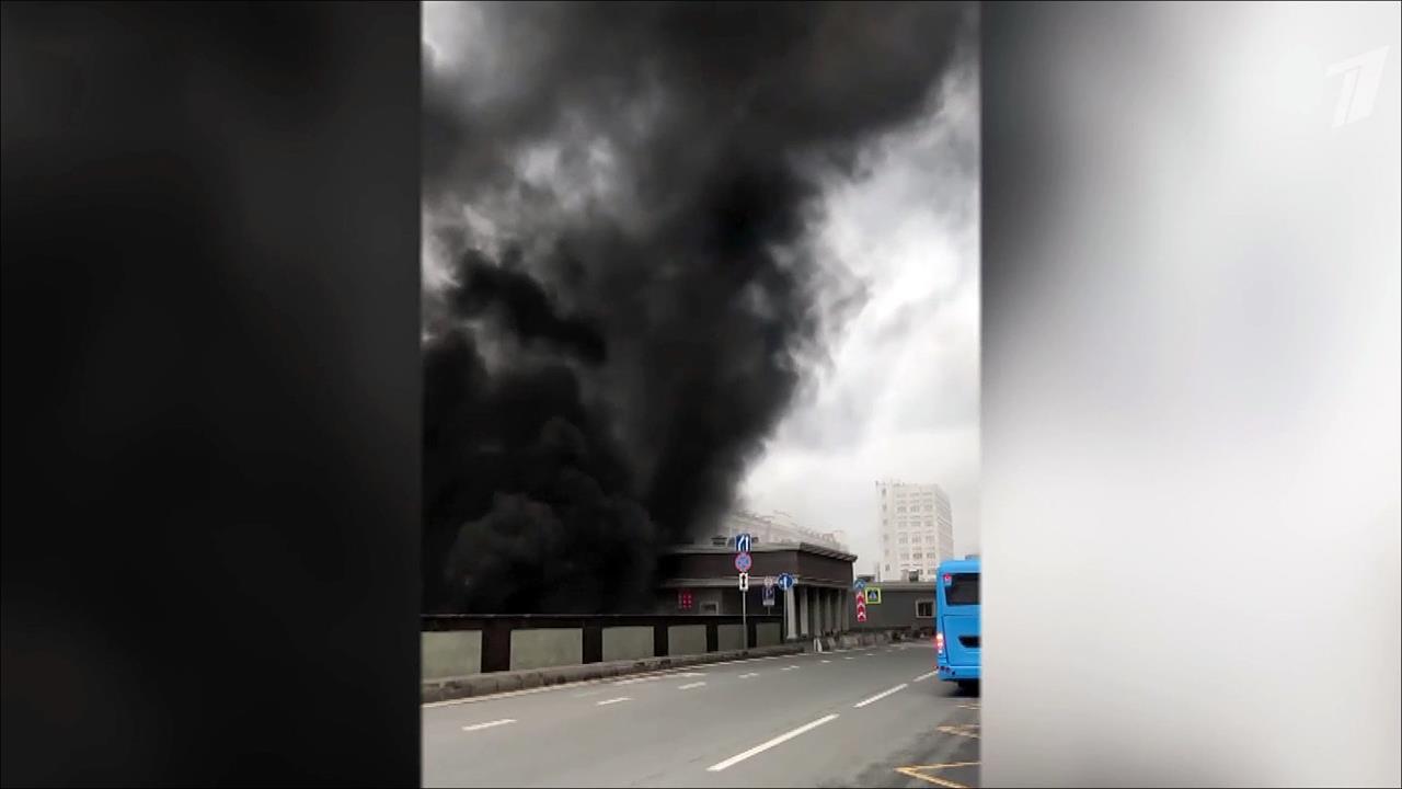 Кадры аварии, которая произошла в Алабяно-Балтийском тоннеле в столичном районе Сокол