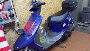 обслуживаем скутер хонда