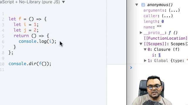 Closures in JavaScript | Inside a loop, inner function and setTimeoout
