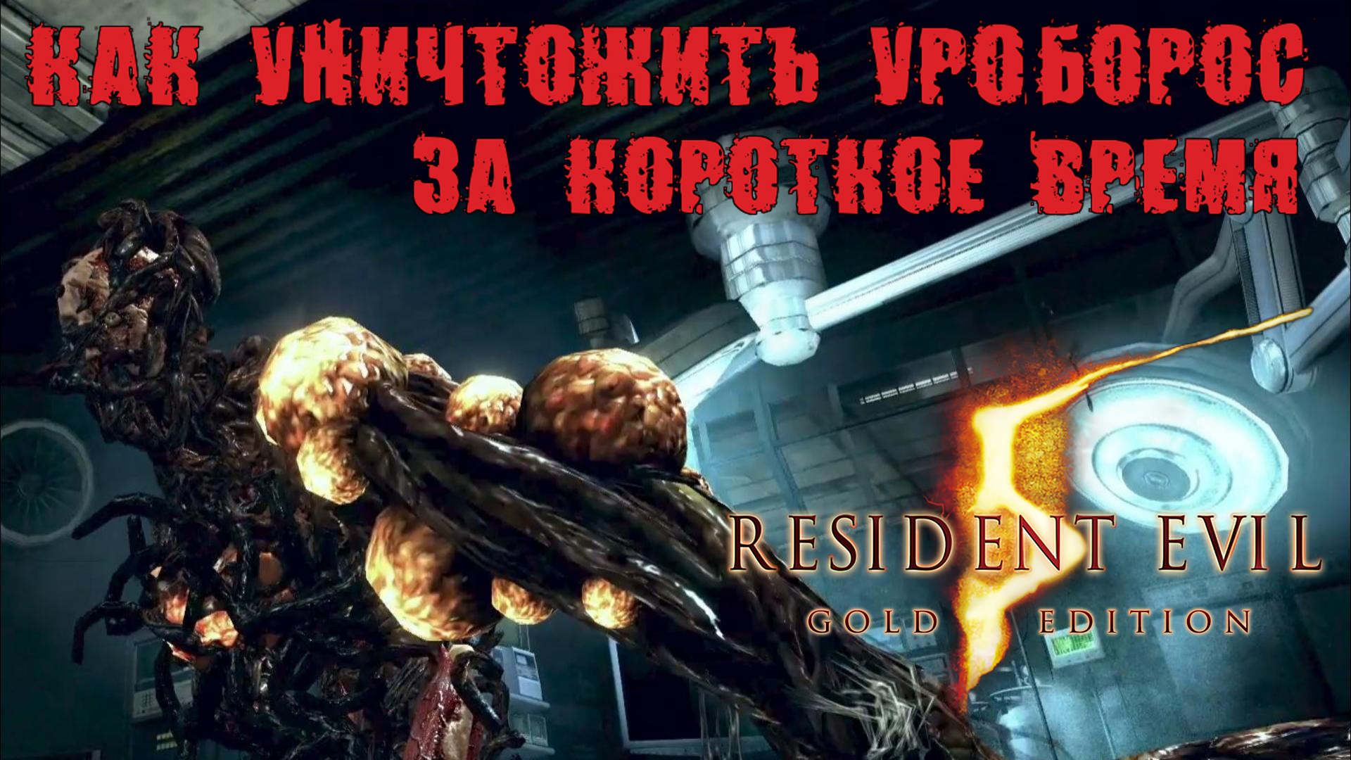 Как уничтожить Уроборос в Resident Evil 5