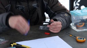 Сборка зимней удочки.