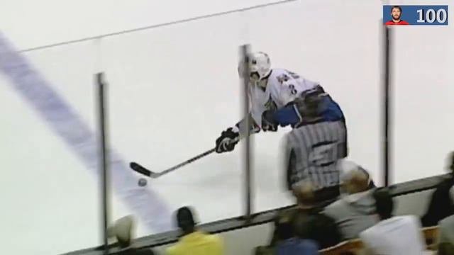 Первые 100 шайб Александра Овечкина в NHL