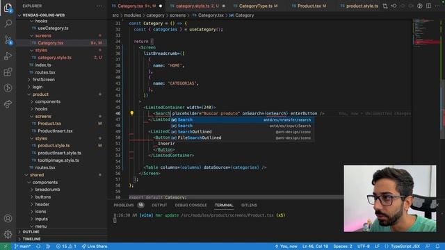 #react [Aula 41] - Criar tabela de categorias com AntD смотреть онлайн