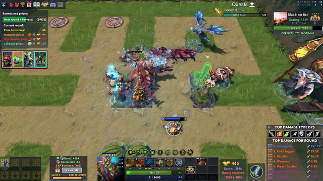 Dota 2 Random Farm TD Gameplay 2023 смотреть онлайн