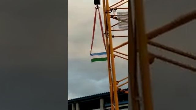 Флаг Узбекистана. Россия Алтайский край смотреть онлайн