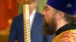 Великая пасхальная вечерня из Храма Христа Спасителя. 08.04.2018