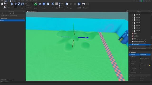 I Made Squidward Games... Red Light Green Light (Roblox) смотреть онлайн