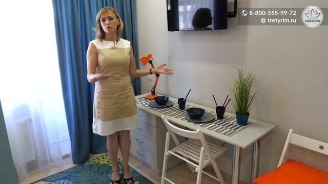 Квартира-студия от застройщика|Заходи и живи|Квартира с перегородкой|Дизайнерская отделка