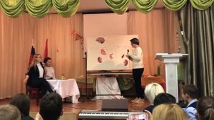 Осенний бал 2018, сценка Урок анатомии от 10 А