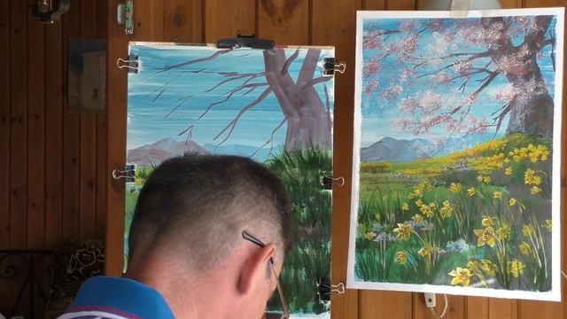 ЦВЕТЫ НА ФОНЕ ГОР смотреть онлайн