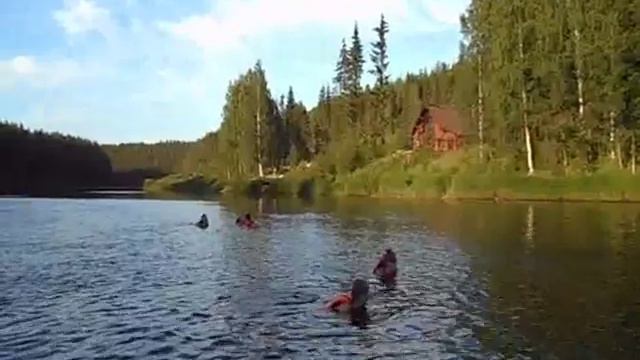 Первый рафтинг. Незабываемый сплав. /Карелия, река Шуя/ смотреть онлайн