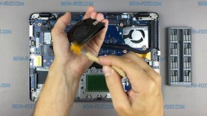 HP Elitebook 840 G1 Disassembly, fan cleaning and thermal paste replacement