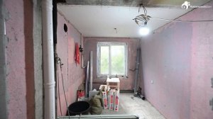 Ремонт санузла со сносом сантехкабины. До и После. Серия: II-49.