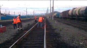 РЖД, РЕМОНТ ПУТИ!!!!! на РЖД TV.life