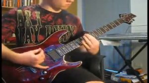 Alone - Bullet For My Valentine guitar cover WITH TABS!!_(360p).flv