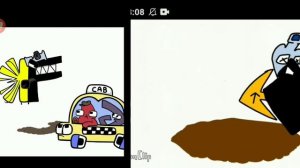 знаки Лора против алфавит лор