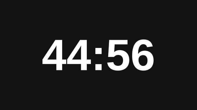 1 Hour 30 Minute Timer - 90 Minute Countdown Timer